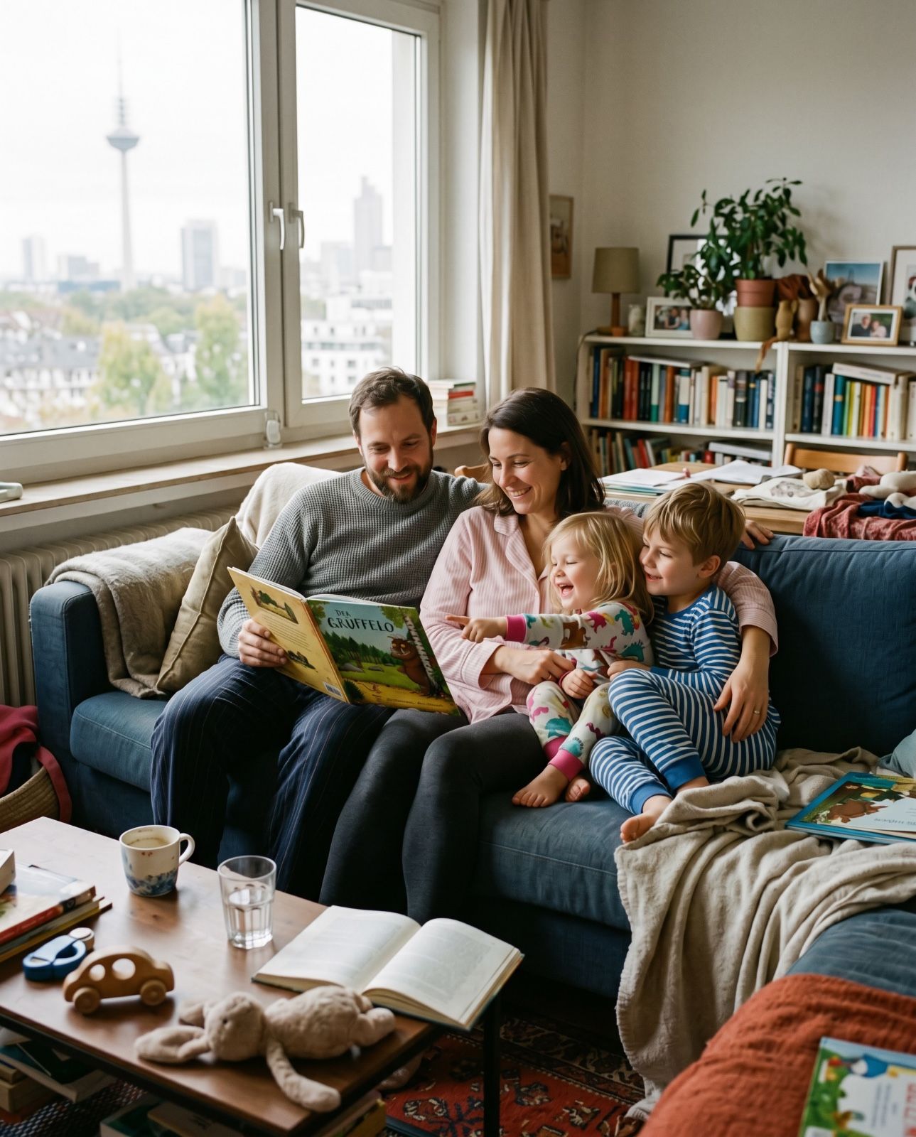 Familienfotos Frankfurt — natürliche Lifestyle Family Photography